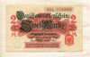 2 марки. Германия 1914г