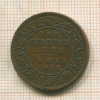 1/4 анны. Индия 1918г