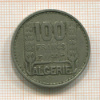 100 франков. Алжир 1950г