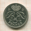 5 франков. Монако 1971г