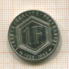 1 франк. Франция 1988г