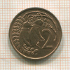 2 цента. Новая Зеландия 1977г