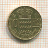 10 франков. Монако 1950г