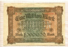 1000000 марок. Германия 1923г
