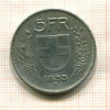 5 франков. Швейцария 1933г