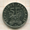 5 франков. Франция 1989г