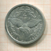 2 франка. Новая Каледония 1949г