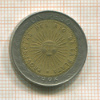 1 песо. Аргентина 1996г