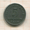 5 пфеннигов. Германия 1918г