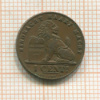 1 сантим. Бельгия 1912г