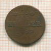 4 геллера. Гессен-Кассель 1782г
