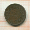 1/2 пайса. Индия 1842г