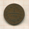1 крейцер. Баден 1840г