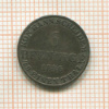 6 пфеннигов. Ганновер 1846г