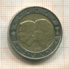 2 евро. Бельгия 2005г