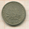 1 франк. Франция 1917г