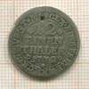 1/12 талера. Брауншвейг 1772г