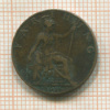 1 фартинг. Великобритания 1916г
