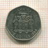 1 доллар. Ямайка 1996г