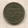 1 цент. Тувалу 1976г