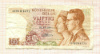50 франков. Бельгия 1966г