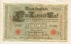 1000 марок. Германия 1910г