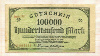 100000 марок. Германия 1923г