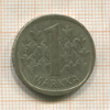 1 марка. Финляндия 1965г