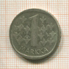 1 марка. Финляндия 1966г