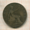 1 пенни. Великобританиия 1904г