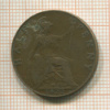 1/2 пенни. Великобритания 1922г