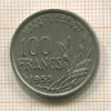 100 франков. Франция 1955г