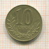 10 лек. Албания 1996г