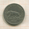 1/4 рупии. Индия 1947г