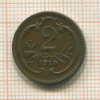 2 геллера. Австрия 1910г