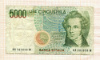 5000 лир. Италия