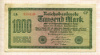 1000 марок. Германия 1922г