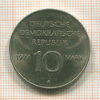 10 марок. ГДР 1974г