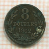 8 дубле. Гернси 1902г