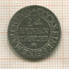 1/24 талера. Саксония 1763г