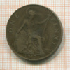 1 пенни. Великобритания 1917г