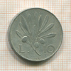 10 лир. Италия 1950г