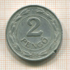 2 пенго. Венгрия 1941г