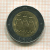 500 лир. Сан-Марино 1987г