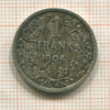 1 франк. Бельгия 1904г