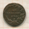 1 крейцер. Австрия 1790г
