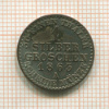 1 грош. Пруссия 1863г