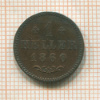 1 геллер. Франкфурт 1860г
