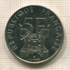 5 франков. Франция 1989г