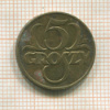 5 грошей. Польша 1923г